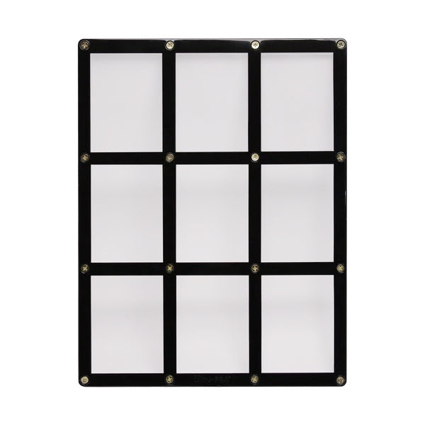 Ultra Pro: 9-Card Black Frame Screwdown Holder (Preorder) - Good Games