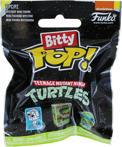 Black Bitty Pop! mystery bag for a single Teenage Mutant Ninja Turtles mini figure