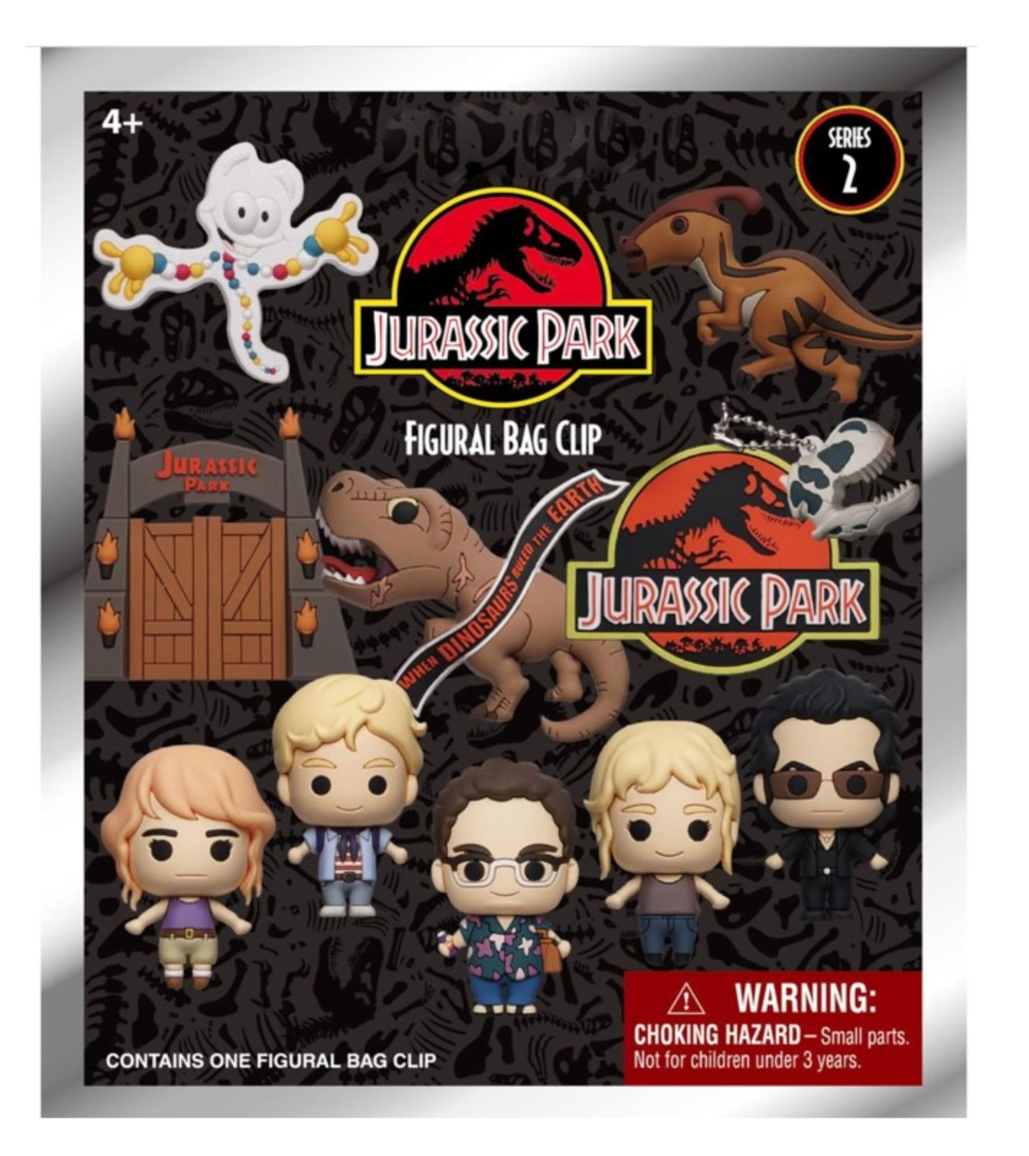 Jurassic Park - 3D PVC Bag Clips S02 Blind Bag - Good Games