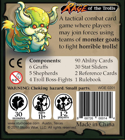 Game contents including cards, board, and figures displayed