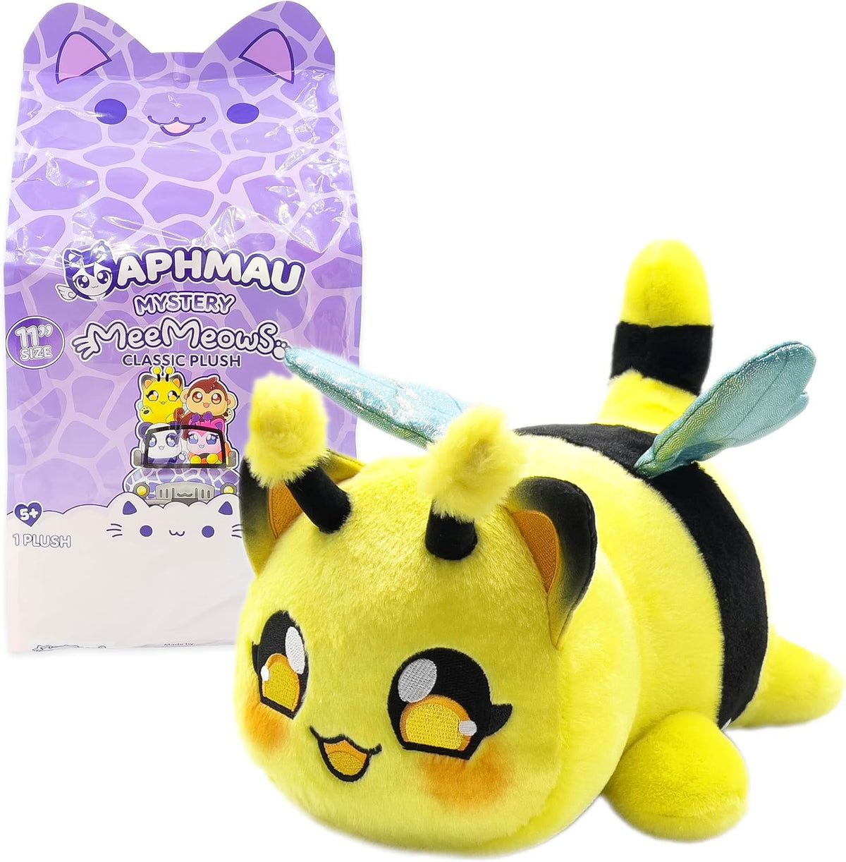 Aphmau MeeMeows Safari plush close-up detail