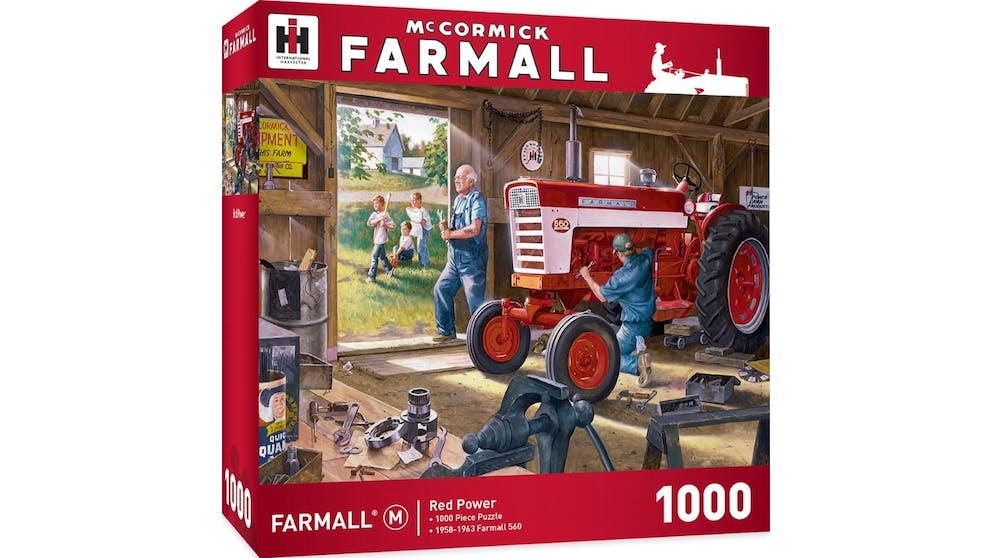 MasterPieces - Farmall Red Power 1000 Piece Jigsaw - Good Games