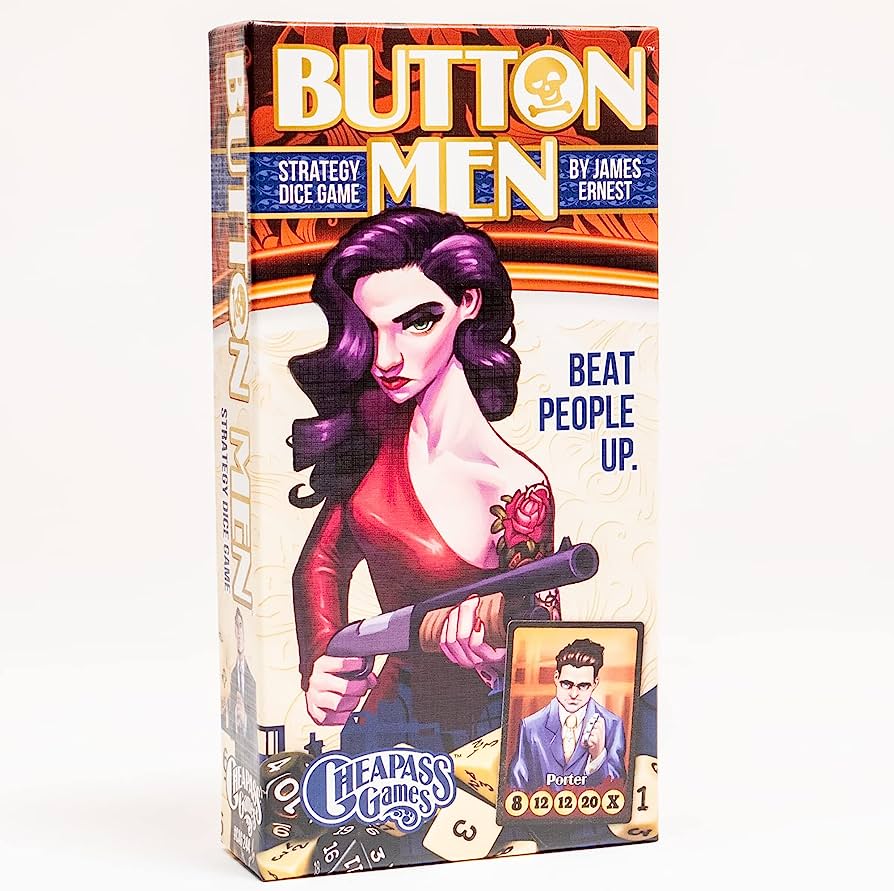 Button Men: Beat People Up packaging box
