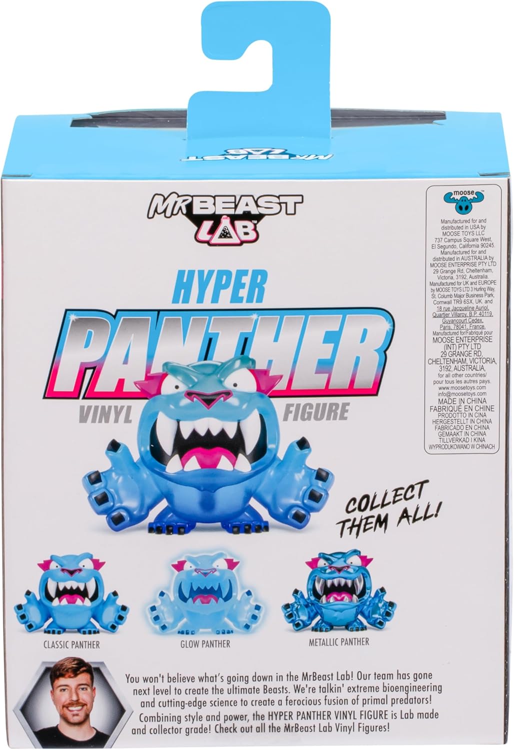 MrBeast Lab Vinyl Figure - Hyper Panther - Good Games
