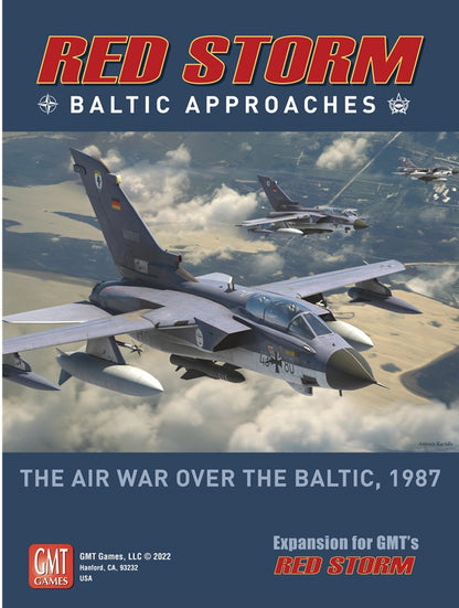 Red Storm: Baltic Approaches expansion box featuring aerial combat artwork