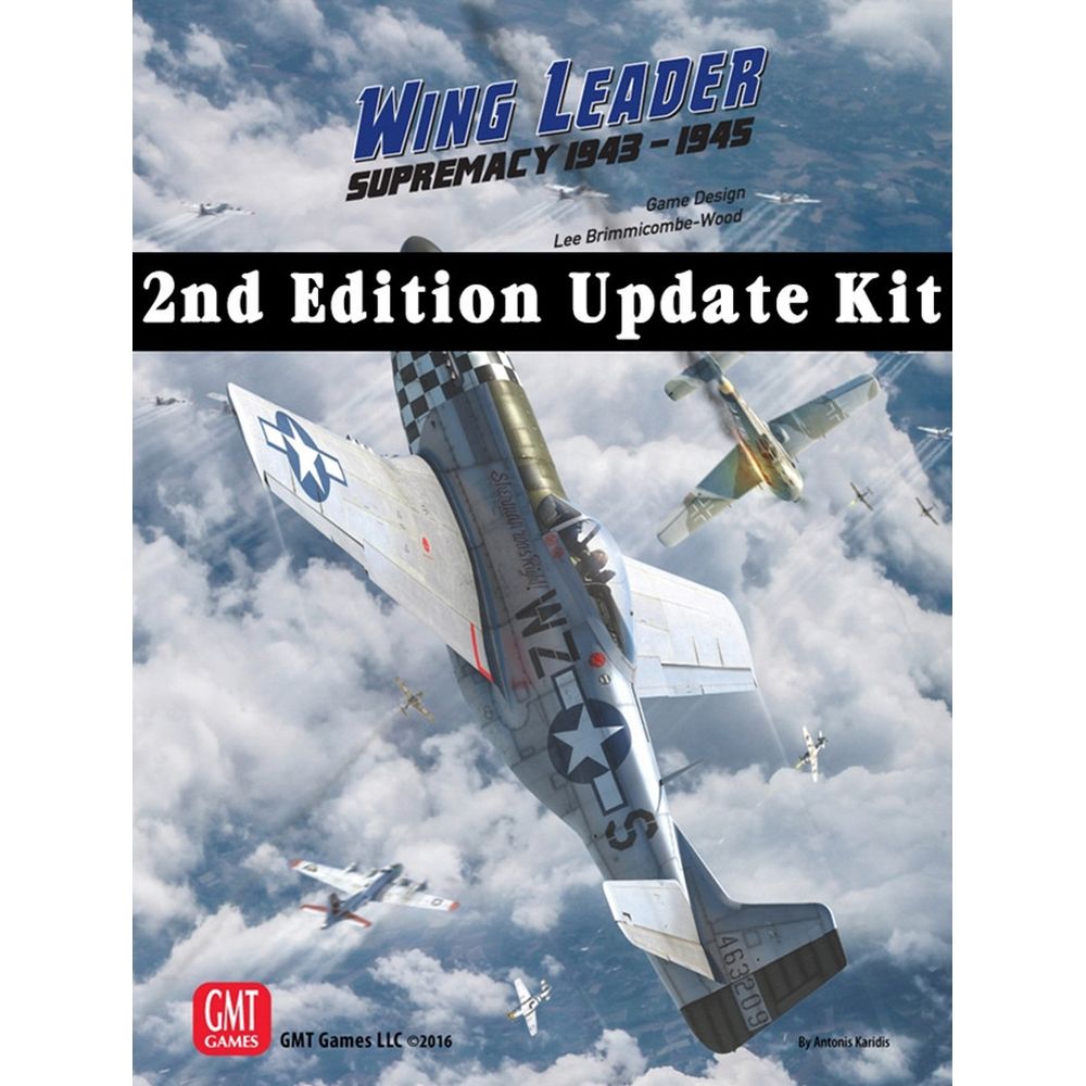 Box of Wing Leader: Supremacy 1943–1945 – 2nd Edition Update Kit with WWII aircraft artwork