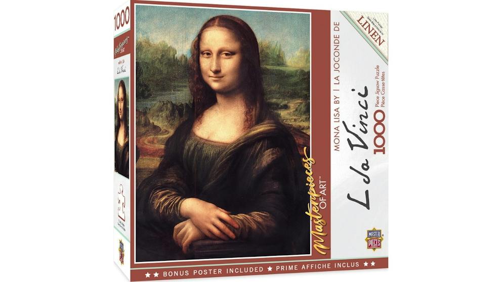 MasterPieces - MasterPieces - of Art Mona Lisa 1000 Piece Jigsaw - Good Games