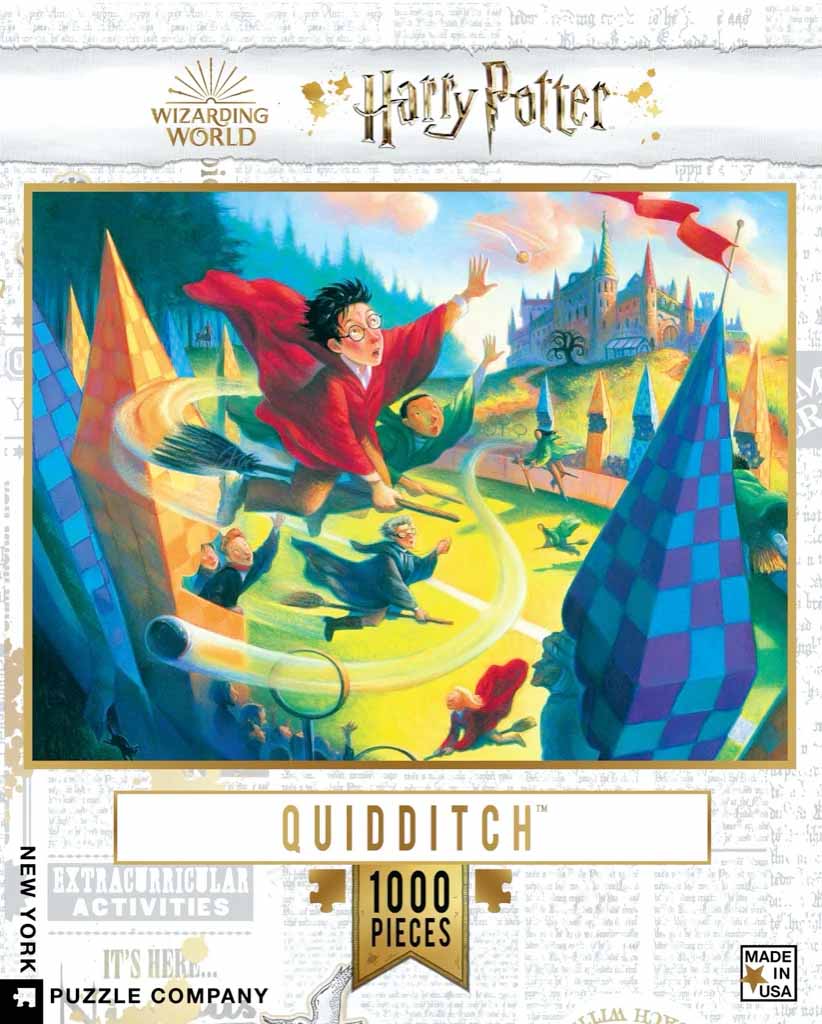 Harry Potter Puzzle Quidditch 1000 Piece Jigsaw - Good Games