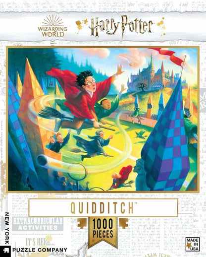 Harry Potter Puzzle Quidditch 1000 Piece Jigsaw - Good Games