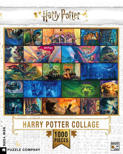 Harry Potter Puzzle Harry Potter Collage 1000 Piece Jigsaw - Good Games
