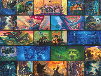 Harry Potter Puzzle Harry Potter Collage 1000 Piece Jigsaw - Good Games