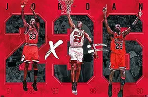 Michael Jordan - Six Poster - Good Games