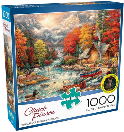 Treasures of the Great Outdoors 1000 Piece Jigsaw - Good Games