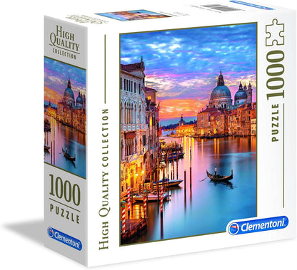 Clementoni - Lighting Venice 1000 Piece Jigsaw (Sq Box) - Good Games