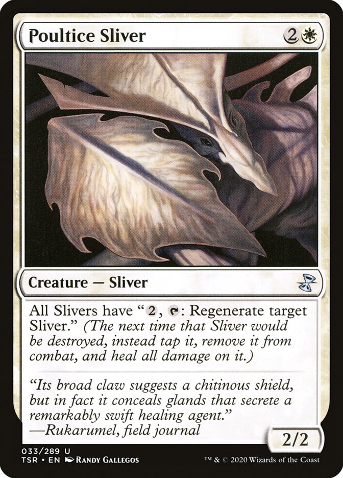 Poultice Sliver 33/289 (Time Spiral: Remastered) 
