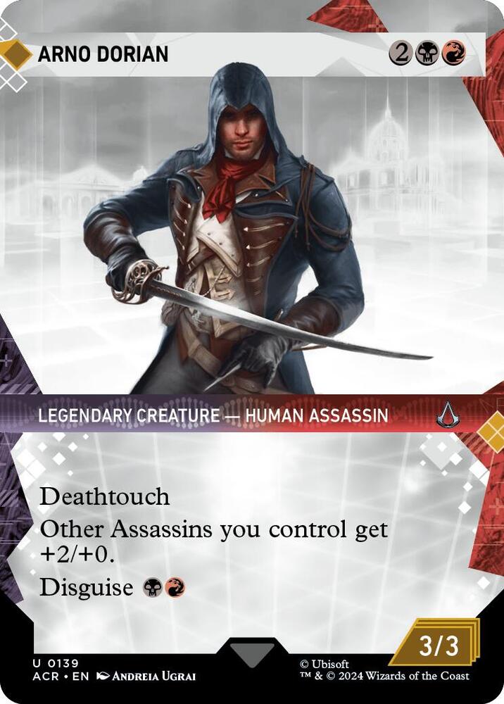 Arno Dorian 139/110 (Universes Beyond: Assassin's Creed)  - Showcase