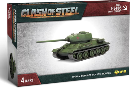 Clash of Steel: T-34/85 Scout Company Miniature - Good Games