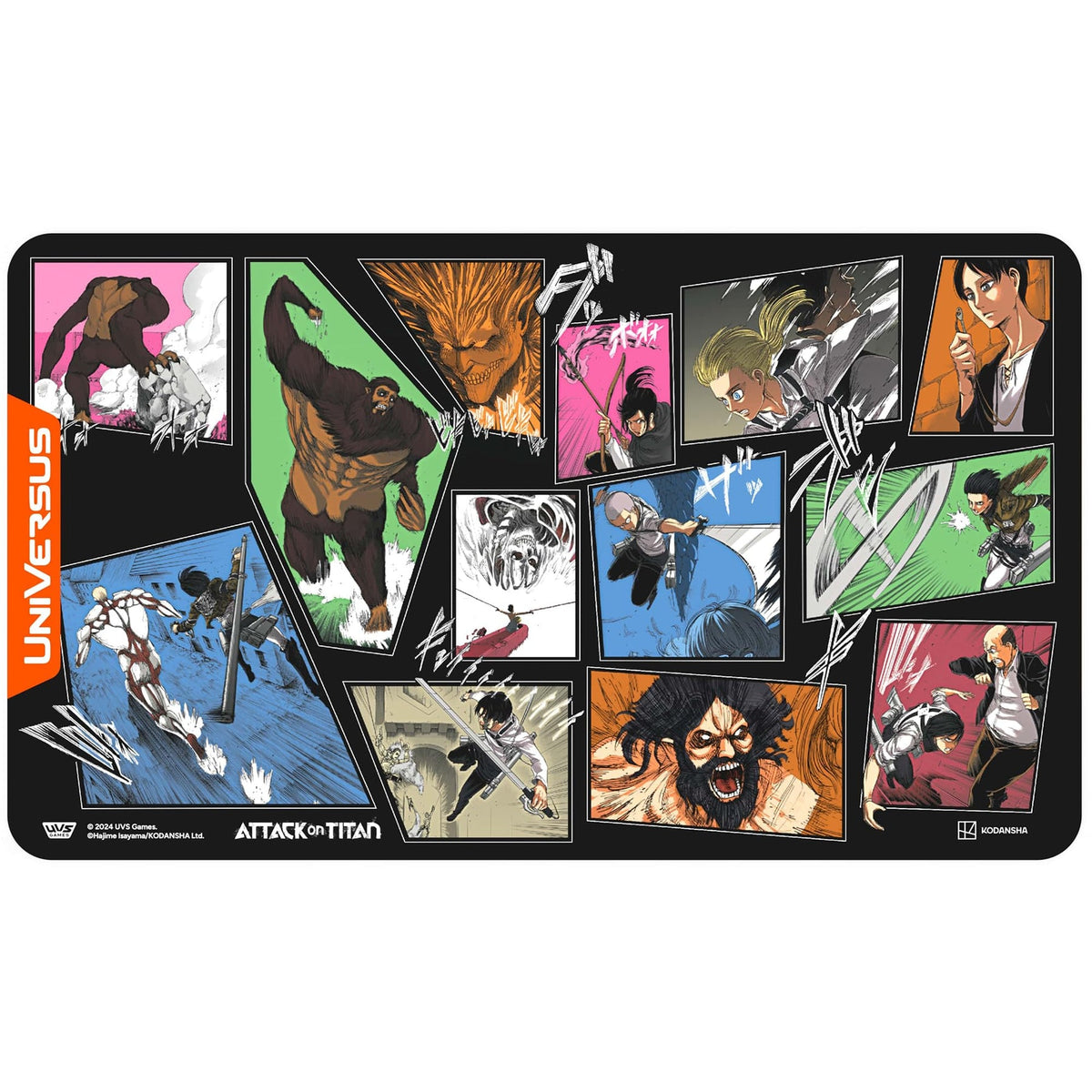 UniVersus Attack on Titan Origins of Power The Second Act Playmat - Good Games