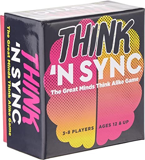 Think n Sync Card Game - New Version