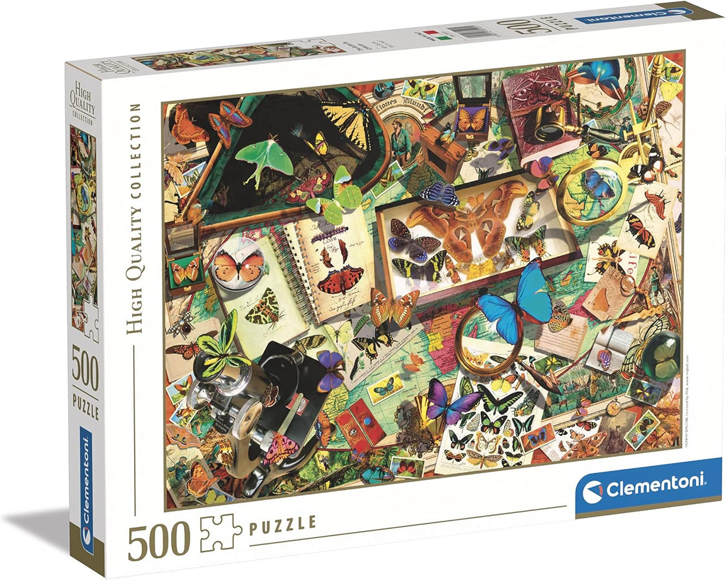 Clementoni - The Butterfly Collector 500 Piece Jigsaw - Good Games