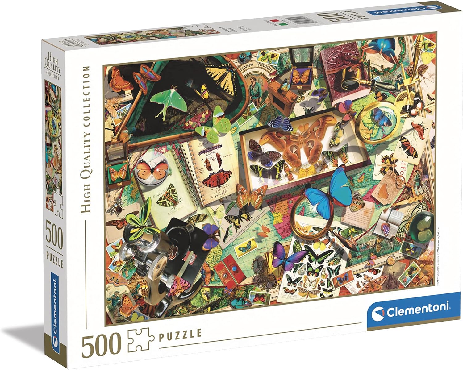 Clementoni - The Butterfly Collector 500 Piece Jigsaw - Good Games