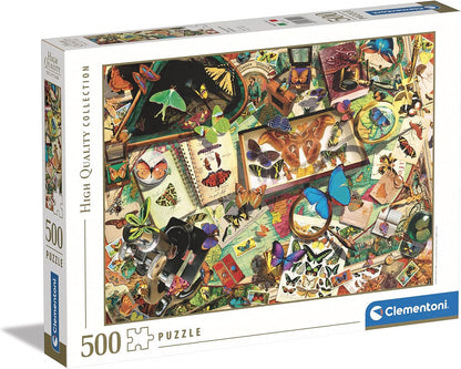Clementoni - The Butterfly Collector 500 Piece Jigsaw - Good Games