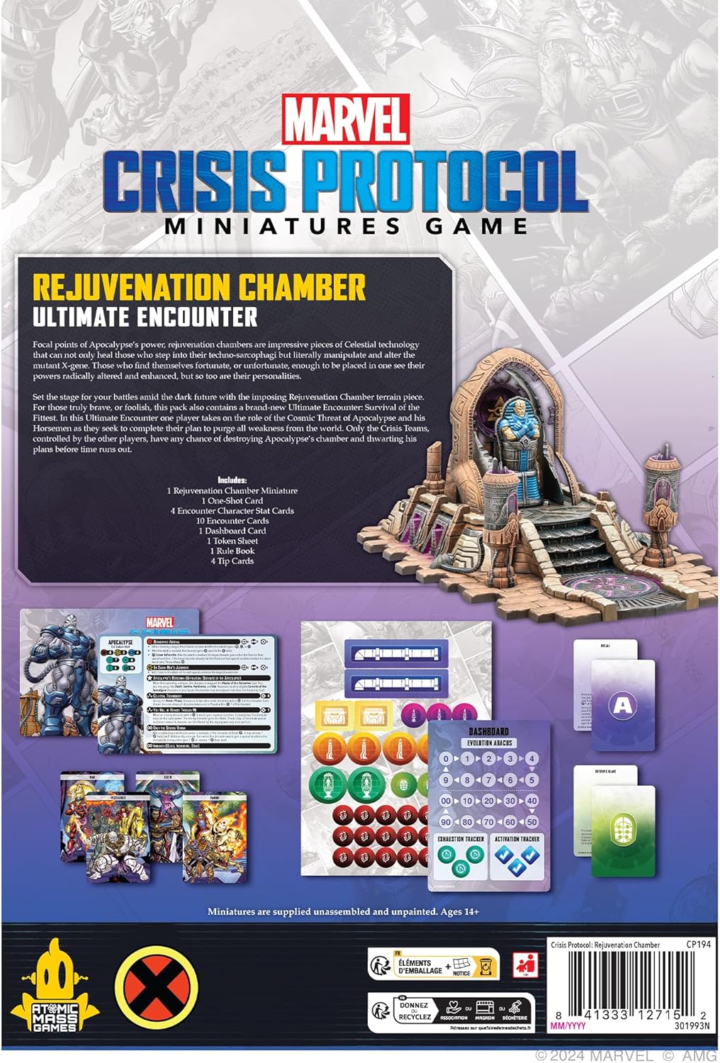Marvel: Crisis Protocol - Rejuvenation Chamber Terrain &amp; Ultimate Encounter Pack (CP194) - Good Games
