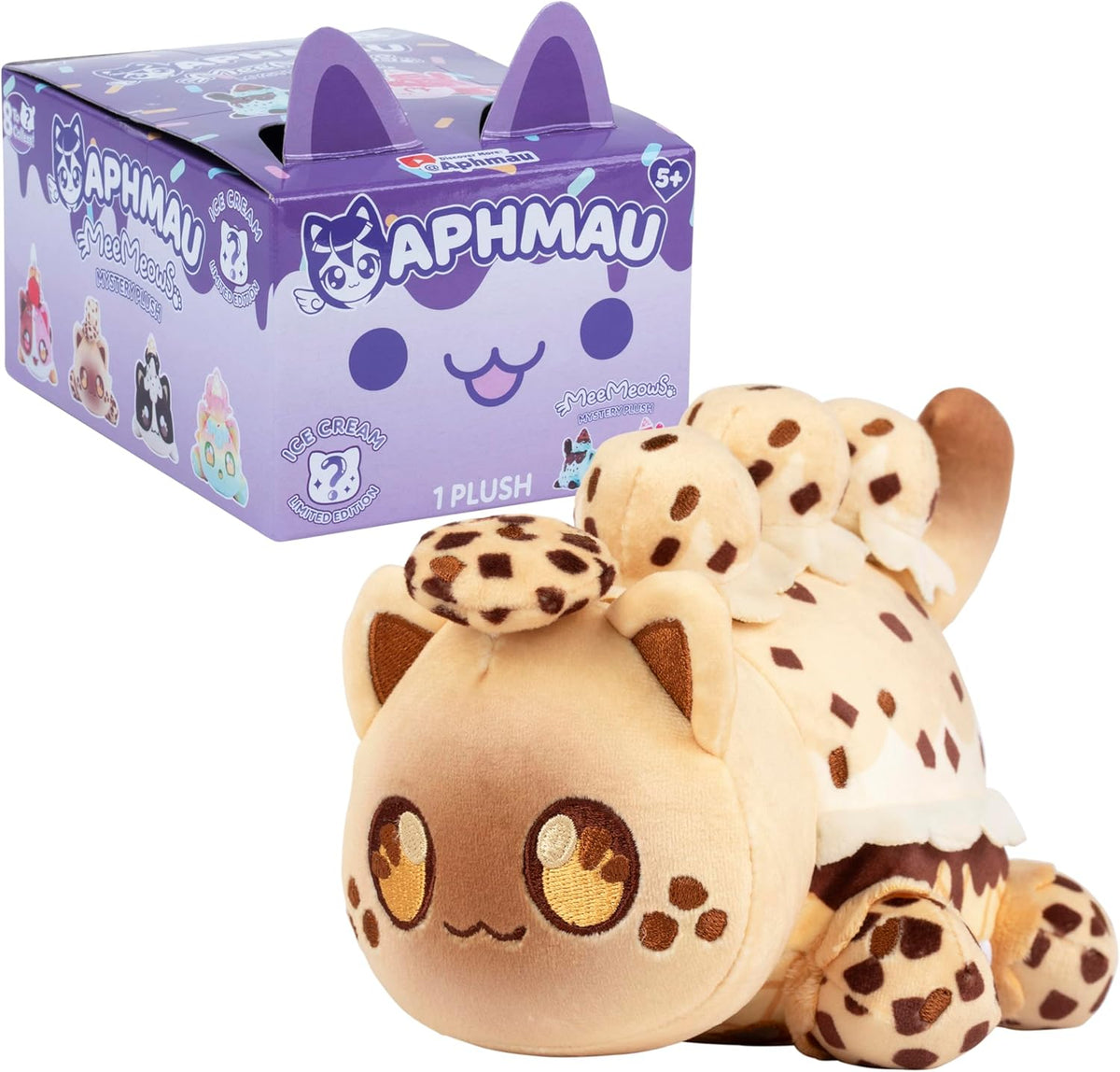 Aphmau MeeMeows Ice Cream plush packaging side