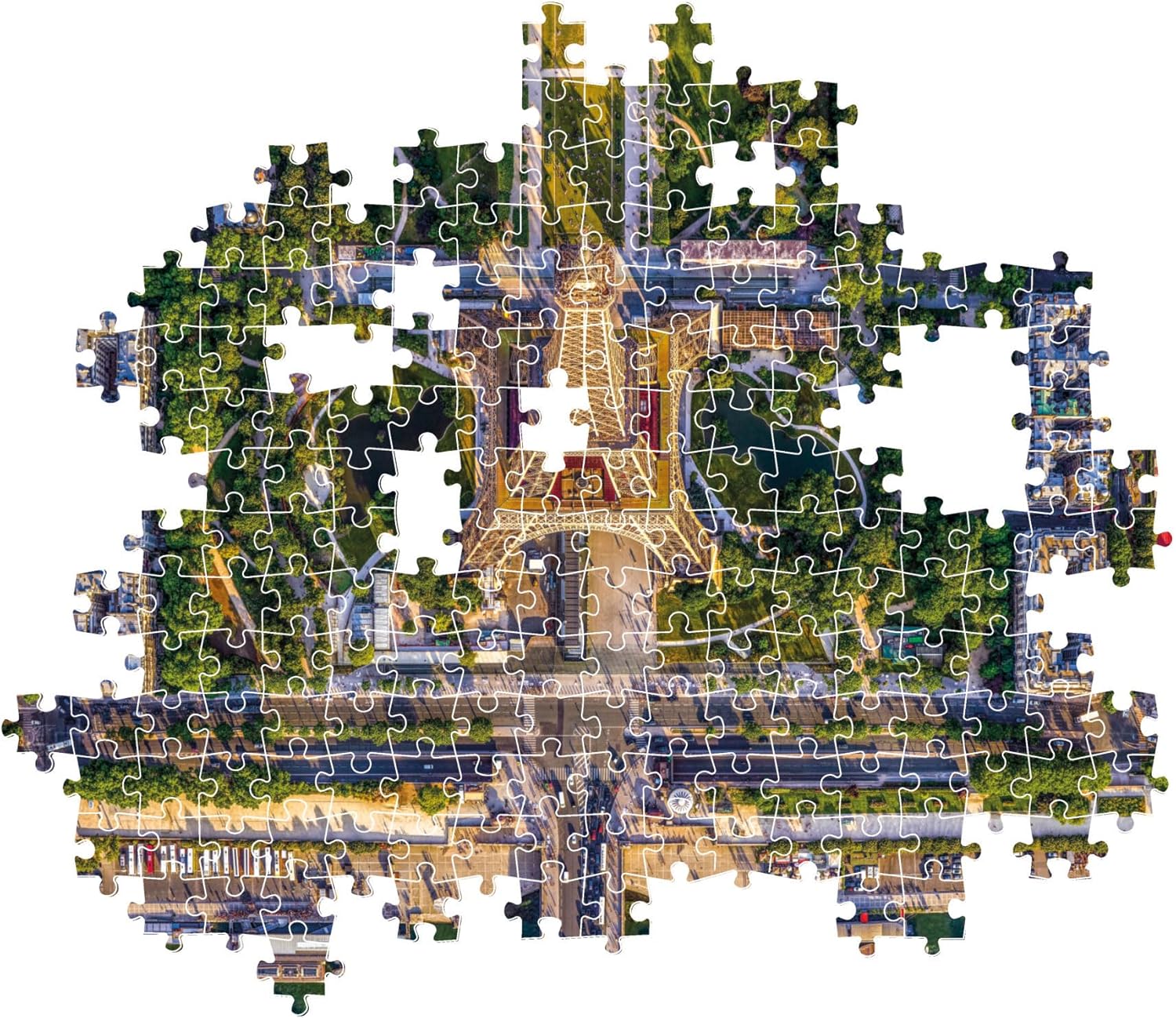 Clementoni - Flying Over Paris 1500 Piece Jigsaw - Good Games