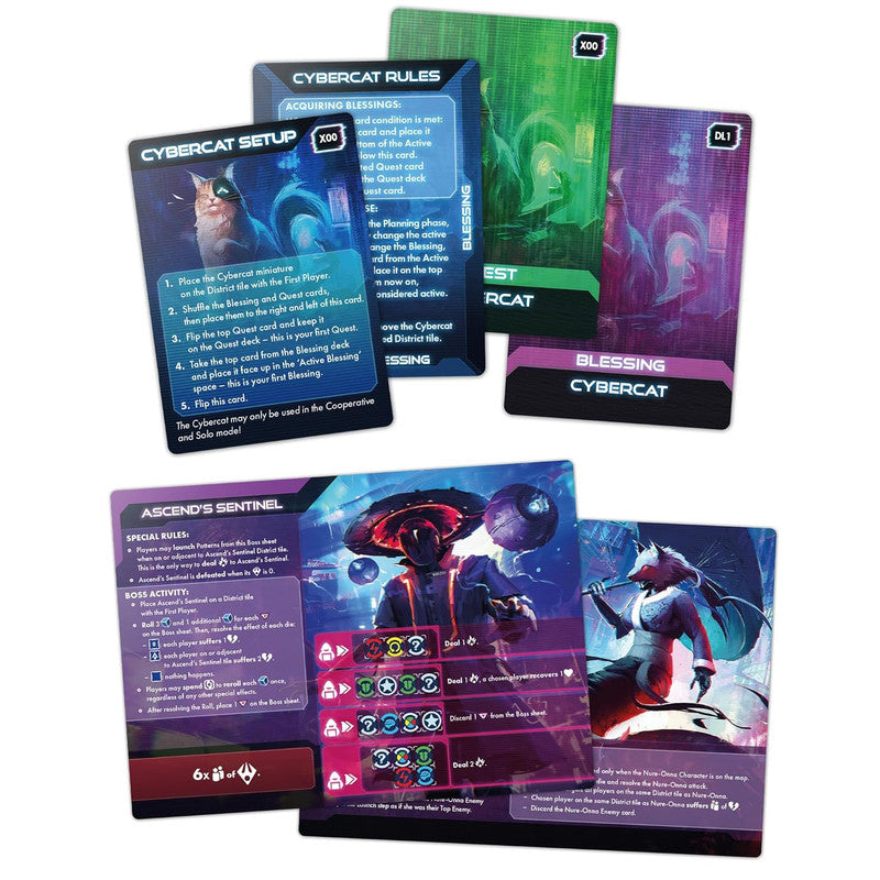 Character board and components from &quot;Tamashii: Chronicle of Ascend Lost Pages&quot;