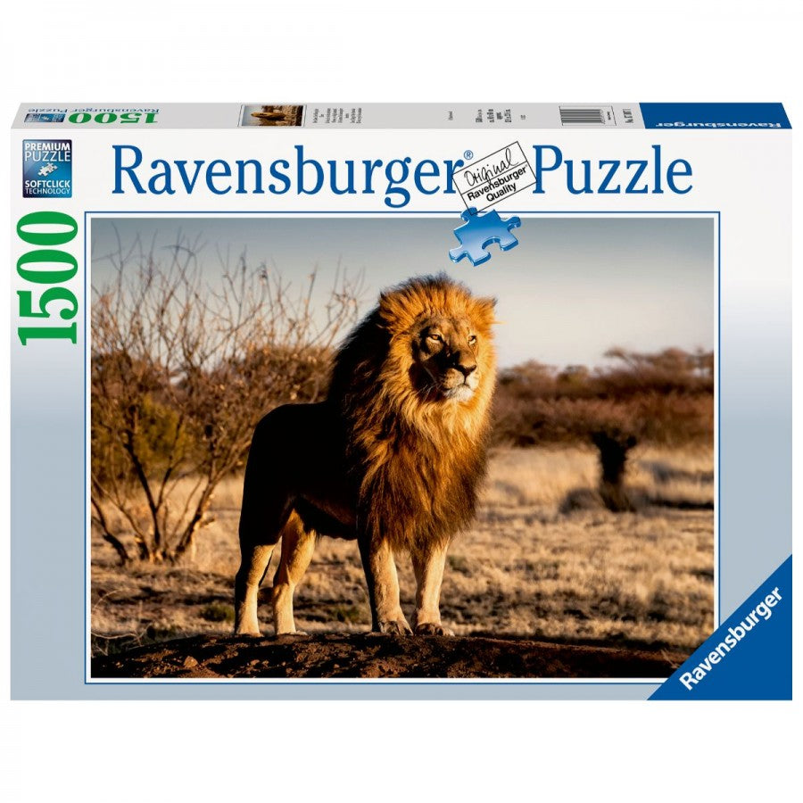 Ravensburger - Lion King of the Animals 1500 Piece Jigsaw - Good Games
