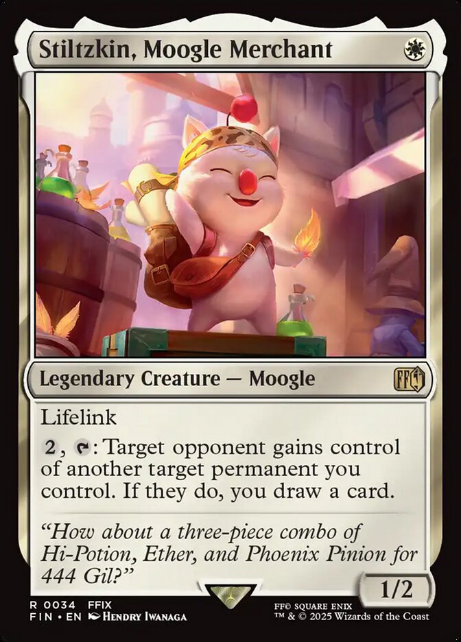 Stiltzkin, Moogle Merchant 34 (FINAL FANTASY) 