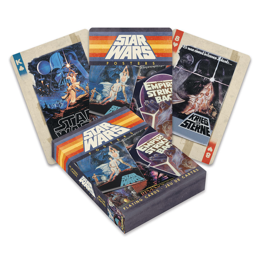 Playing Cards Star Wars Movie Posters - Good Games