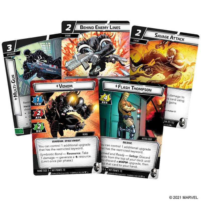 Fantasy Flight Games Marvel Champions: The Card Game - Venom Hero Pack - Good Games