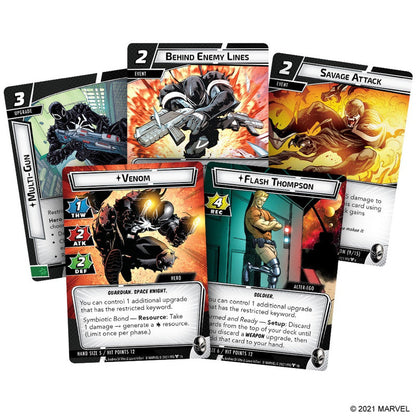 Fantasy Flight Games Marvel Champions: The Card Game - Venom Hero Pack - Good Games