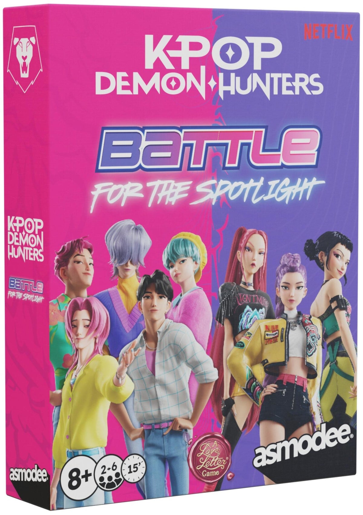 KPOP Demon Hunters Battle for the Spotlight - A Love Letter Game