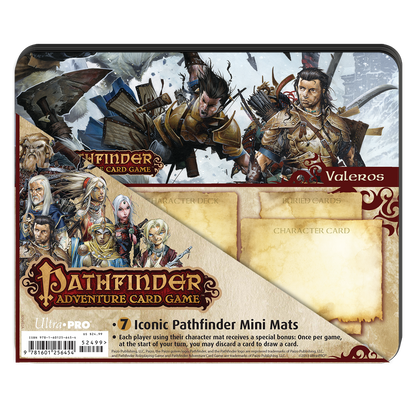 Ultra Pro Rise of the Runelords Base Set Mini Mats for Pathfinder Adventure Card Game 7-Piece Set - Good Games
