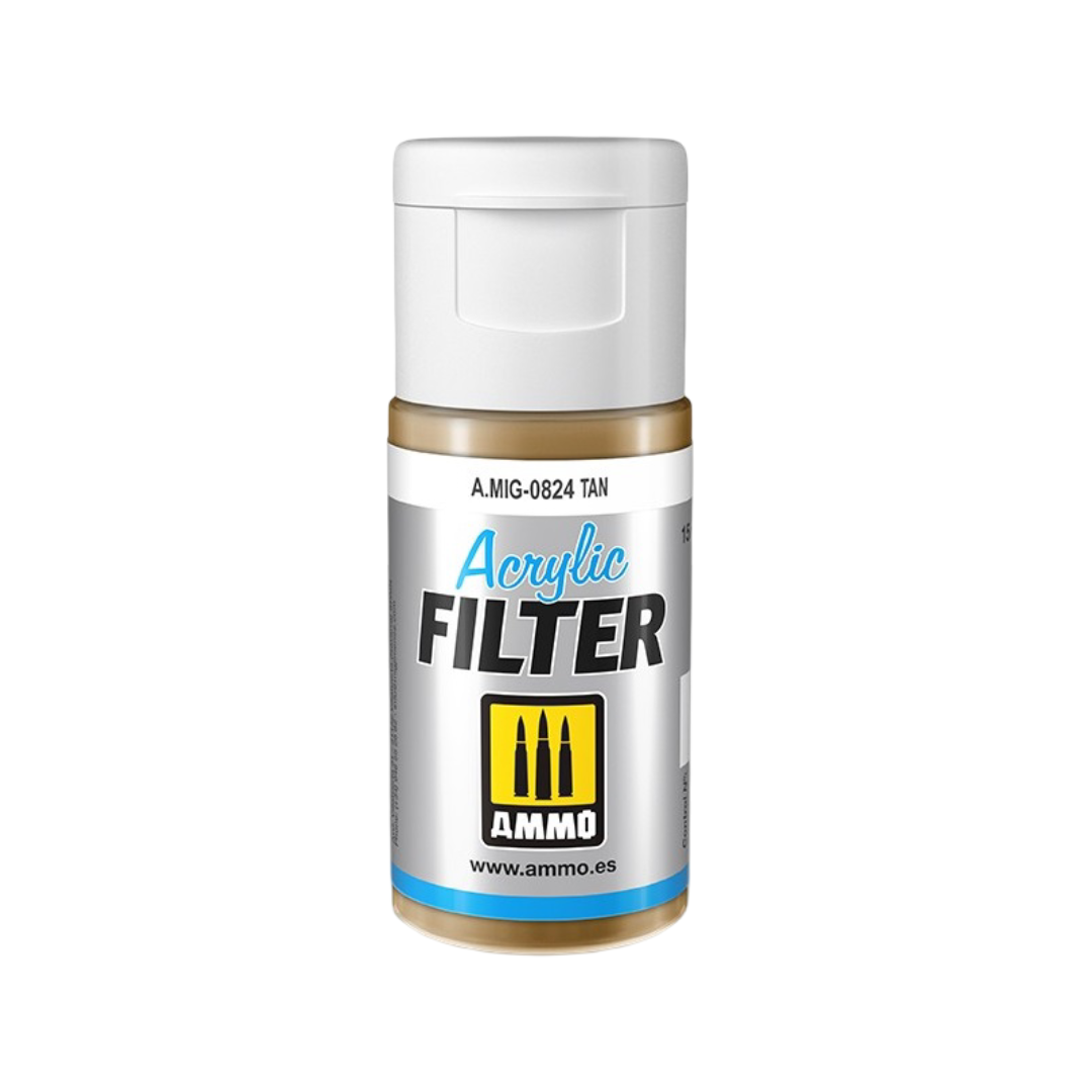 Ammo by MIG Acrylic Filter - Tan - Good Games