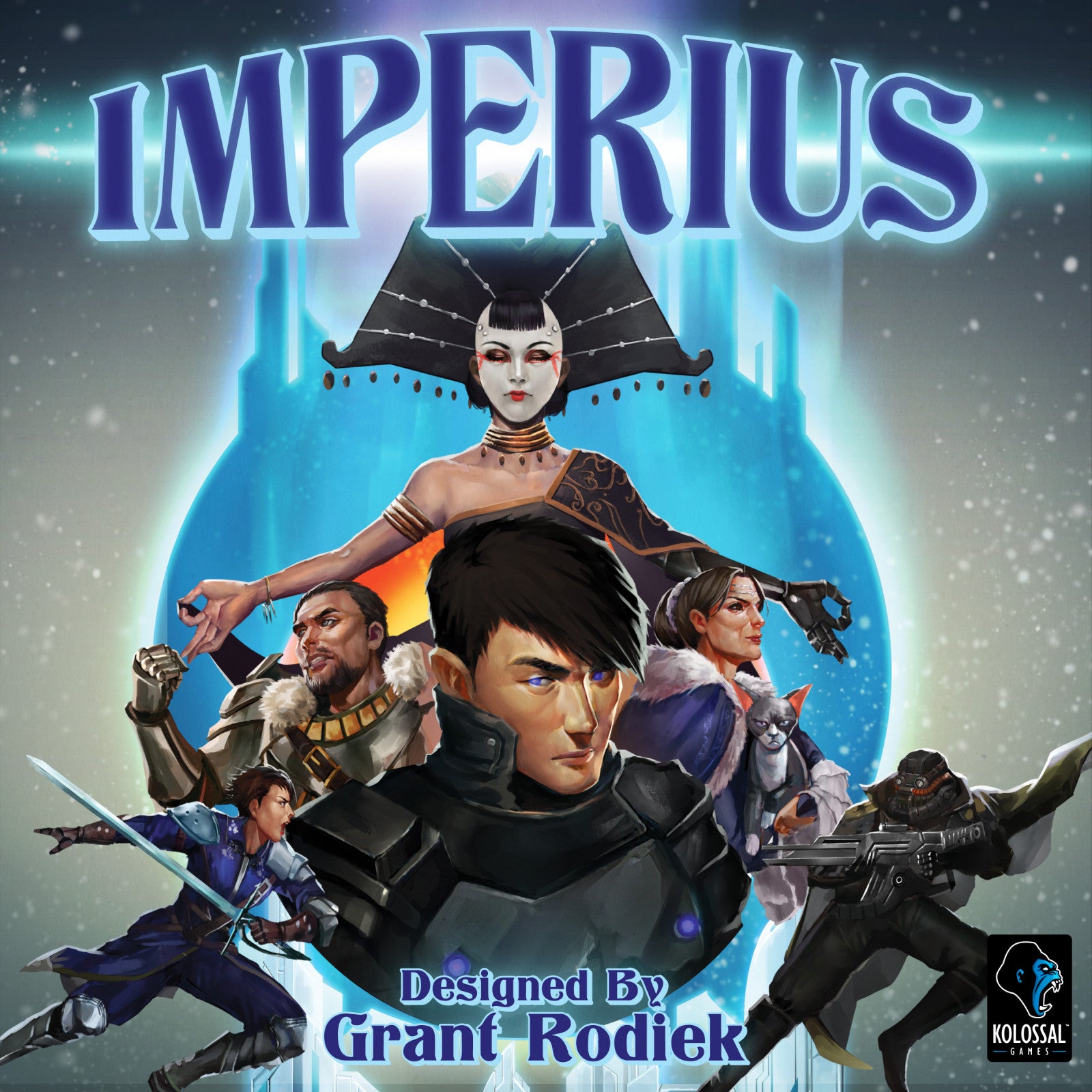 Matagot: Imperius Game box featuring ornate fantasy artwork