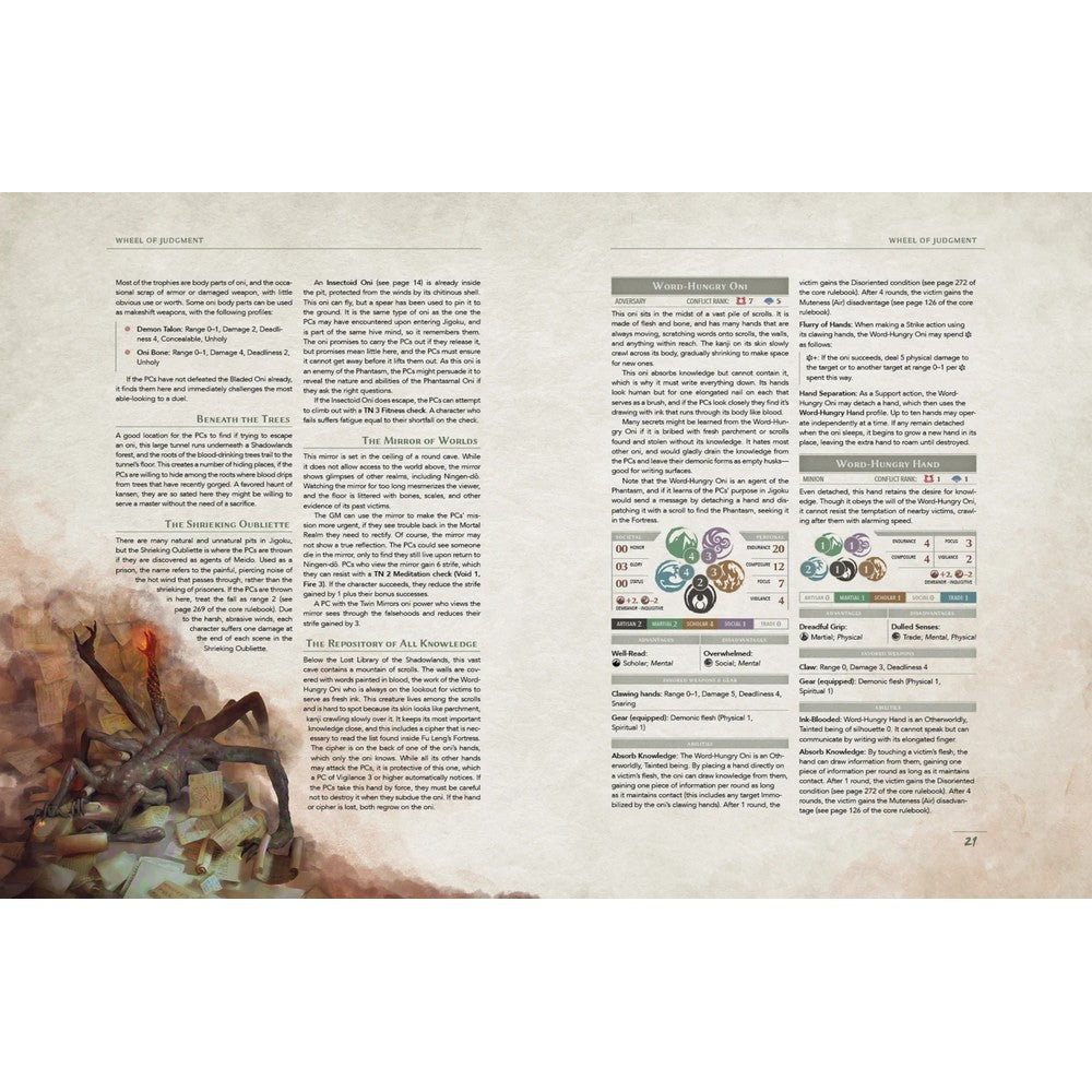 Edge Studios - Legend of the Five Rings RPG: Wheel of Judgement - Good Games