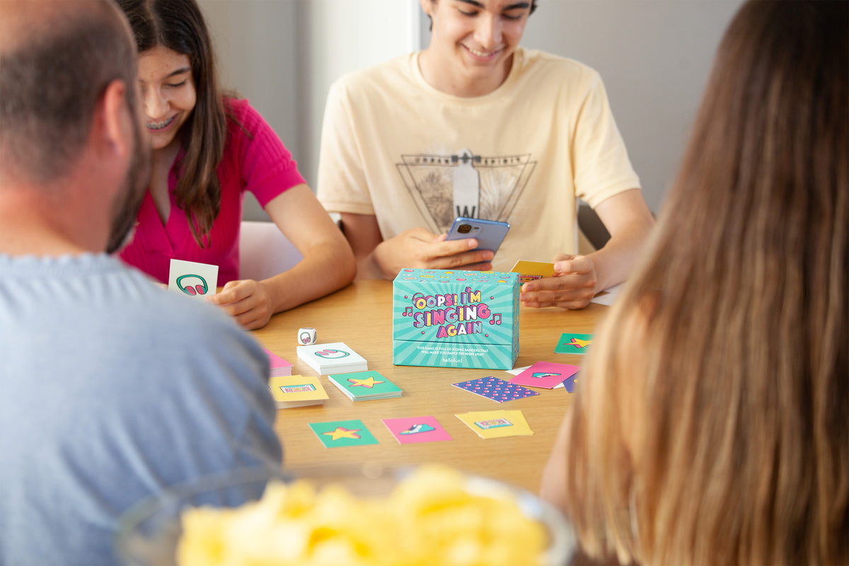 Hello Fun Studios Oops I&#39;m Singing Again Party Card Game