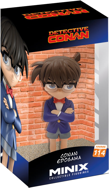 MINIX Detective Conan Conan 114 figure of conan edogawa in packaging box
