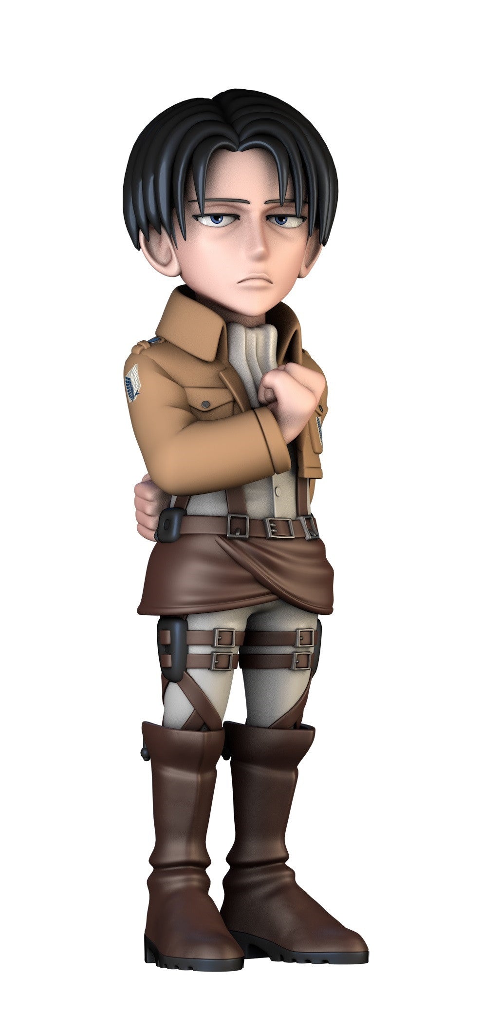 Boxed figure with Minix branding and Levi’s portrait on front