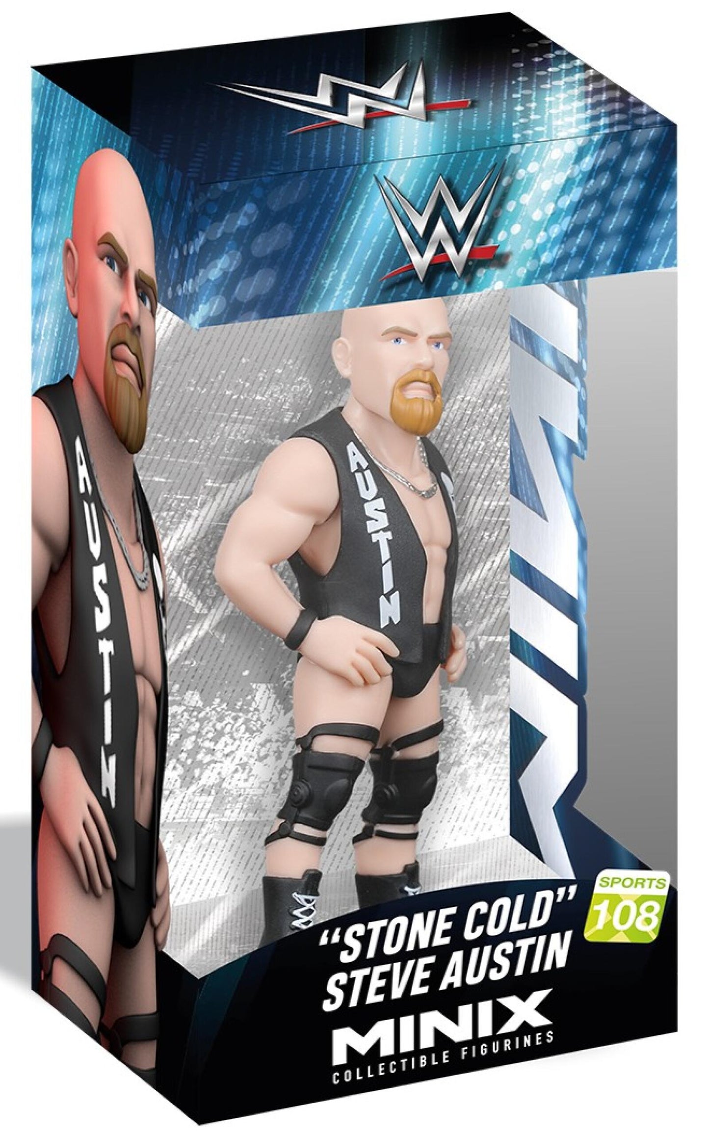 MINIX WWE Stone Cold Steve Austin 108 Figure