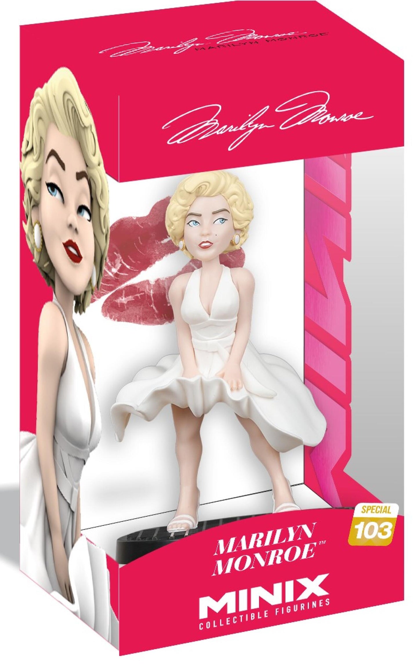 MINIX Marilyn Monroe in White Dress 103 Figure