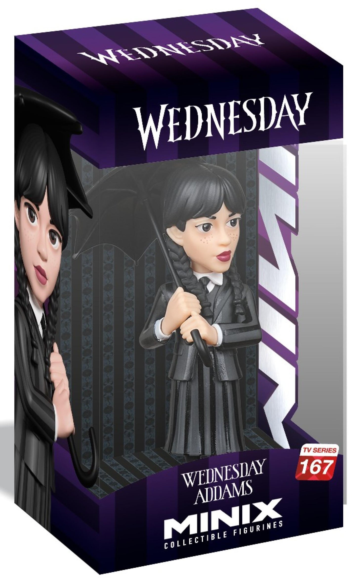MINIX Wednesday Wednesday Addams with Umbrella Version 167 Figure