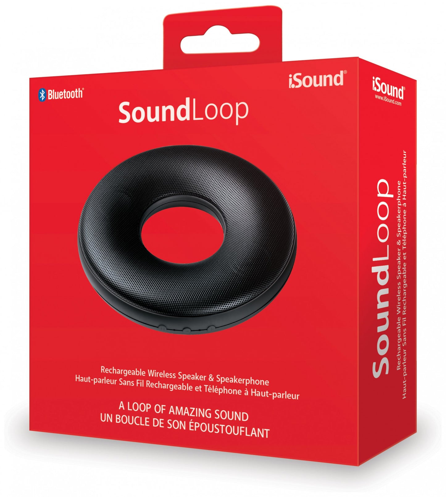 iSound - Bluetooth Soundloop Speaker - Black - Good Games