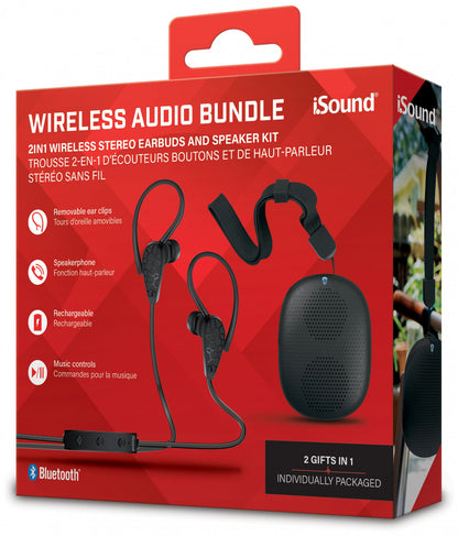 iSound - Bluetooth Wireless Audio Bundle - Black - Good Games