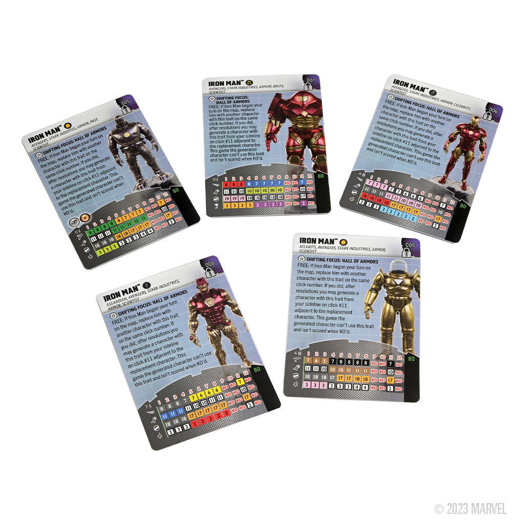 Marvel HeroClix Iconix: Iron Man's Hall of Armor (WZK84891) - Good Games