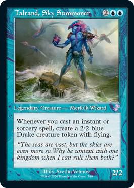 Talrand Sky Summoner 318/289 (Time Spiral: Remastered)  - Foil